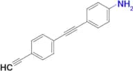 4-((4-Ethynylphenyl)ethynyl)aniline