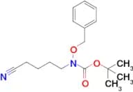 tert-Butyl benzyloxy(4-cyanobutyl)carbamate