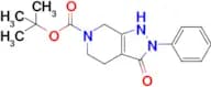 Tert-Butyl 3-oxo-2-phenyl-2,3,4,5-tetrahydro-1H-pyrazolo[3,4-c]pyridine-6(7H)-carboxylate