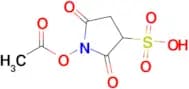 1-Acetoxy-2,5-dioxopyrrolidine-3-sulfonic acid