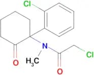 2-Chloro-N-[1-(2-chloro-phenyl)-2-oxo-cyclohexyl]-N-methyl-acetamide