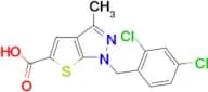 1-(2,4-Dichloro-benzyl)-3-methyl-1H-thieno[2,3-c]pyrazole-5-carboxylic acid