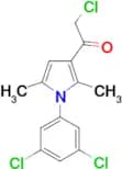 2-chloro-1-[1-(3,5-dichlorophenyl)-2,5-dimethyl-1H-pyrrol-3-yl]ethanone