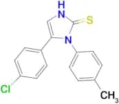 5-(4-chlorophenyl)-1-(4-methylphenyl)-2,3-dihydro-1H-imidazole-2-thione