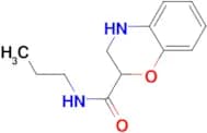 N-propyl-3,4-dihydro-2H-1,4-benzoxazine-2-carboxamide