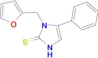1-[(furan-2-yl)methyl]-5-phenyl-2,3-dihydro-1H-imidazole-2-thione
