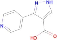 3-(pyridin-4-yl)-1H-pyrazole-4-carboxylic acid