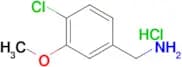 (4-Chloro-3-methoxyphenyl)methanamine hydrochloride