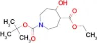 1-tert-Butyl 4-ethyl 5-hydroxyazepane-1,4-dicarboxylate