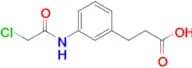 3-(3-(2-Chloroacetamido)phenyl)propanoic acid