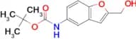 tert-Butyl (2-(hydroxymethyl)benzofuran-5-yl)carbamate