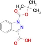 1-(tert-Butoxycarbonyl)-1H-indazole-3-carboxylic acid