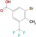 3-Bromo-4-methyl-5-(trifluoromethyl)benzoic acid