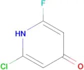 2-chloro-6-fluoro-1,4-dihydropyridin-4-one