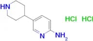 5-(Piperidin-4-yl)pyridin-2-amine dihydrochloride