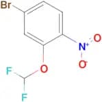 4-Bromo-2-(difluoromethoxy)nitrobenzene