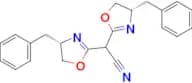 2,2-Bis((S)-4-benzyl-4,5-dihydrooxazol-2-yl)acetonitrile