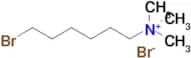 6-Bromo-N,N,N-trimethylhexan-1-aminium bromide