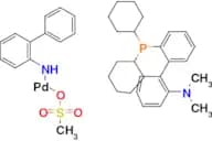 2-(2-dicyclohexylphosphanylphenyl)-N,N-dimethyl-aniline;methylsulfonyloxy-(2-phenylanilino)palladi…