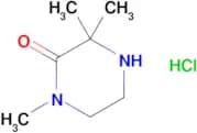 1,3,3-trimethylpiperazin-2-one;hydrochloride
