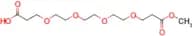 3-[2-[2-[2-(3-methoxy-3-oxo-propoxy)ethoxy]ethoxy]ethoxy]propanoic acid