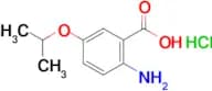 2-Amino-5-isopropoxybenzoic acid hydrochloride