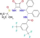 N-[(1S,2S)-2-({2-[(2-methylpropane-2-sulfinyl)amino]-3,4-dioxocyclobut-1-en-1-yl}amino)-1,2-diphen…