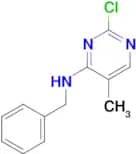 N-BENZYL-2-CHLORO-5-METHYL-PYRIMIDIN-4-AMINE