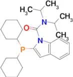 2-(Dicyclohexylphosphino)-N,N-bis(1-methylethyl)-1H-indole-1-carboxamide