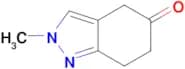 5H-Indazol-5-one,  2,4,6,7-tetrahydro-2-methyl-