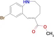 1-Benzazocine-5-carboxylic acid, 8-bromo-1,2,3,4-tetrahydro-, methylester