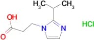 3-[2-(propan-2-yl)-1H-imidazol-1-yl]propanoic acid hydrochloride