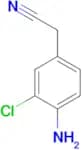 2-(4-amino-3-chlorophenyl)acetonitrile