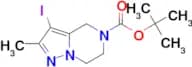 tert-butyl 3-iodo-2-methyl-4H,5H,6H,7H-pyrazolo[1,5-a]pyrazine-5-carboxylate