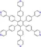 4,4'-(3',4',5',6'-Tetrakis(4-(pyridin-4-yl)phenyl)-[1,1':2',1''-terphenyl]-4,4''-diyl)dipyridine