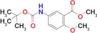 Methyl 5-((tert-butoxycarbonyl)amino)-2-methoxybenzoate