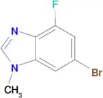6-Bromo-4-fluoro-1-methyl-1H-benzo[d]imidazole