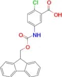 5-((((9H-Fluoren-9-yl)methoxy)carbonyl)amino)-2-chlorobenzoic acid