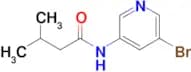 N-(5-Bromopyridin-3-yl)-3-methylbutanamide