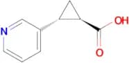 (1R,2R)-2-(Pyridin-3-yl)cyclopropane-1-carboxylic acid