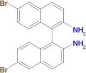 (1S)-6,6'-Dibromo[1,1'-binaphthalene]-2,2'-diamine