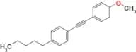 1-Methoxy-4-((4-pentylphenyl)ethynyl)benzene