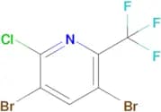 3,5-Dibromo-2-chloro-6-(trifluoromethyl)pyridine