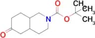 Tert-butyl 6-oxooctahydroisoquinoline-2(1H)-carboxylate