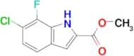 Methyl 6-chloro-7-fluoro-1H-indole-2-carboxylate