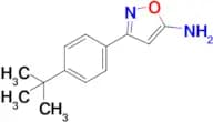 3-(4-(Tert-butyl)phenyl)isoxazol-5-amine