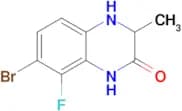 7-Bromo-8-fluoro-3-methyl-3,4-dihydroquinoxalin-2(1H)-one