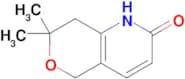 7,7-Dimethyl-7,8-dihydro-1H-pyrano[4,3-b]pyridin-2(5H)-one