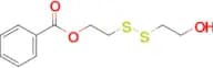 2-((2-Hydroxyethyl)disulfanyl)ethyl benzoate