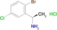 (R)-1-(2-Bromo-5-chlorophenyl)ethan-1-amine hydrochloride